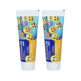 Elgydium Junior Emoji  Gel Dentifrice Tutti Frutti 1+1 GRATUIT