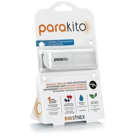 ParaKito Anti-Muggenarmband Volwassenen Wit