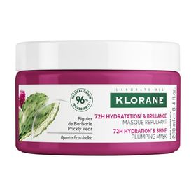 Klorane 72H Hydratatie & Glans Opvullend Masker met Cactusvijg