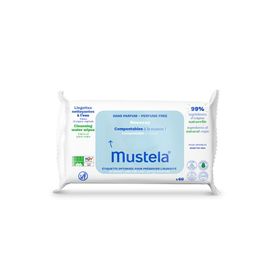Mustela Reinigende Doekjes Water Zonder Parfum