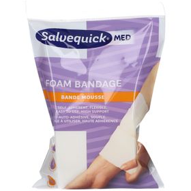 Salvequick® Med Foam Bandage 8 cm x 1 m