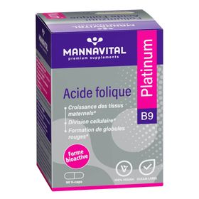 Mannavital Acide Folique Platinum