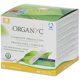 Organyc® Tampons Complete Protection Compact Regular