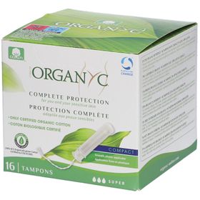 Organyc® Tampons Complete Protection Compact Super