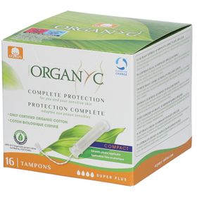 Organyc® Tampons Complete Protection Super Plus Compact