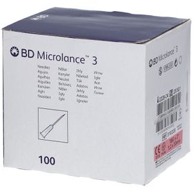 BD Microlance™ 3 Aiguilles 18G 2" RB Thinwall 100 aiguilles