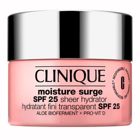 Clinique Moisture Surge Hydratant Fini Transparent SPF25