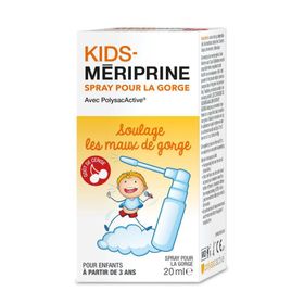 Kids-Meriprine Spray pour la gorge | Mal de gorge et toux
