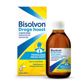 Bisolvon® Droge Hoest 2 mg/ml | Hoest Siroop | Prikkelende droge hoest