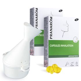 Pranarom Aromaforce Inhalatie Kit + Capsules