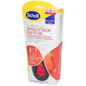 Scholl In-Balance Pijnverlichtende Inlegzolen Knie tot Hiel Medium