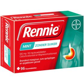 Rennie® Mint Zonder Suiker