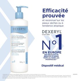 Dexeryl® Crème Emolliente | Peau très sèche ou atopique | Visage et corps