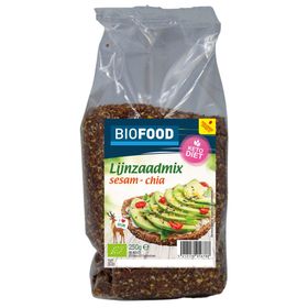 Biofood Mélange de Graines de Lin Sésame-Chia 250 g