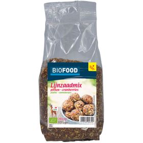 Biofood Lijnzaadmix Pitten Cranberries