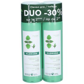 Klorane Dry Shampoo with Nettle Oil Control DUO Verlaagde Prijs PROMO