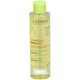 A-Derma Exomega Control Emolliërende anti-jeuk Wasolie | Droge huid met neiging tot atopisch eczeem