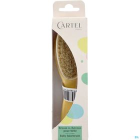 Cartel Brosse Cheveux Bébé Jaune