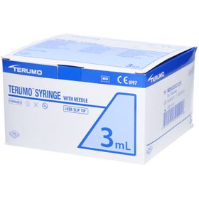 Terumo Spuit 3 ml met Naald 21 g - 0,8 mm x 25 mm