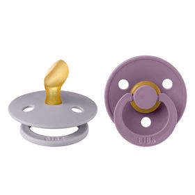 BIBS Sucette Anatomique Fossil - Mauve 0-6 Mois
