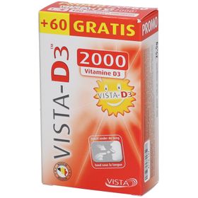 VISTA-D3™ 2000 + 60 Smelttabletten GRATIS