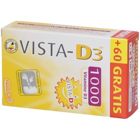 VISTA-D3™ 1000 + 60 Smelttabletten GRATIS