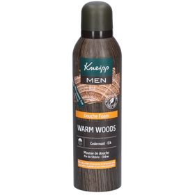 Kneipp Men Warm Woods Mousse de Douche Pin de Sibérie - Chêne