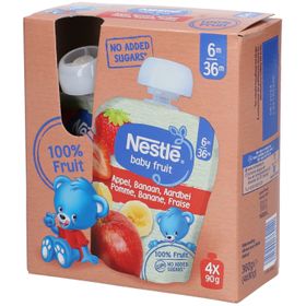 Nestlé® Baby Fruit Appel - Banaan - Aardbei