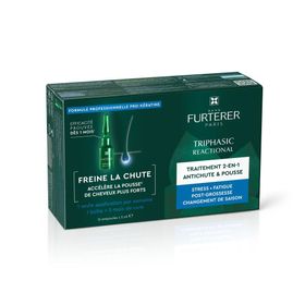 René Furterer Triphasic Reactional | Traitement antichute | Chute de cheveux occasionelle