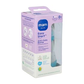 Mam Zuigfles Easy Start Anti-Colic Matt Blauw