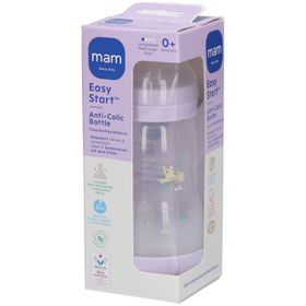 MAM Biberon Easy Start™ Lila anti-colique 0+ mois