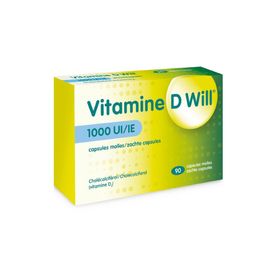Vitamine D Will 1000 IE