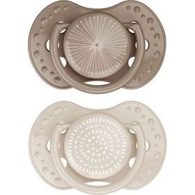 Difrax Fopspeen Dynamic Harmony Creme - L.Brown 0-3m
