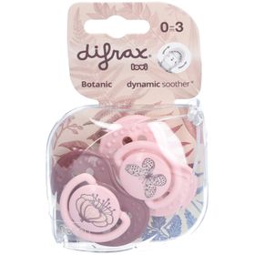 DIFRAX Tétine Dynamic Botanic 0-3mois