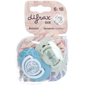 DIFRAX Tétine Dynamic Botanic 6-18 mois