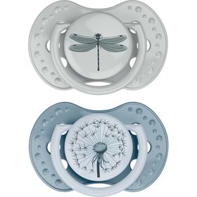 Difrax Fopspeen Dynamic Botanic Blue - Green 6-18m