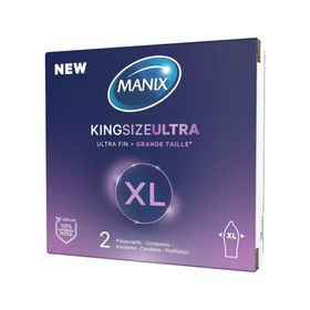 Manix King Size Ultra Préservatifs