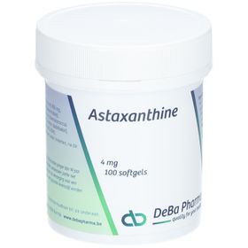 DeBa Pharma Astaxanthine 4 mg