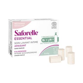 Saforelle Essential Soin Lavant Intime Apaisant Sans Parfum Recharge