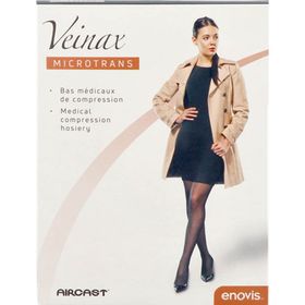 Veinax Mi-bas Femme Microtrans 3 Long Beige T4
