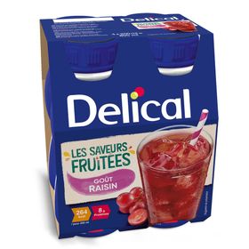 Delical Les Saveurs Fruitées Goût Raisin