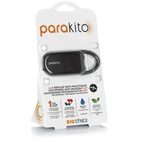 Parakito Anti-Muggenclip Zwart