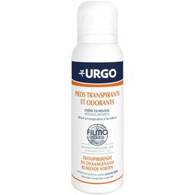 URGO Filmomousse® Crème en Mousse Rééquilibrante Pieds Transpirants et Odorants