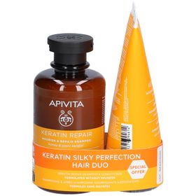 Apivita Shampoo + Après-Shampooing Keratine