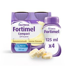 Fortimel Compact 2.4kcal | Arôme Banane | Complément Nutritionnel Dénutrition