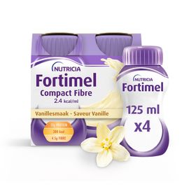 Fortimel Compact Fibre 2.4kcal | Arôme Vanille | Complément Nutritionnel Dénutrition