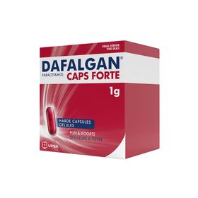 Dafalgan® Caps Forte 1g Paracetamol | Pijn & Koorts