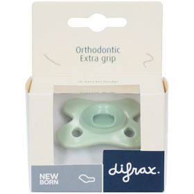 Difrax Fopspeen Dental Newborn GEMS - Groen Jade