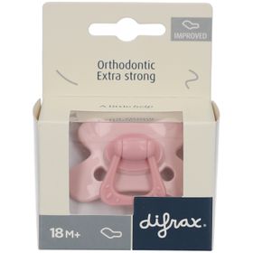 Difrax Fopspeen Dental +18 maanden GEMS - Roze Opaal