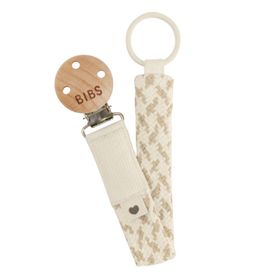 BIBS Fopspeenketting Braided Ivory/Vanilla
